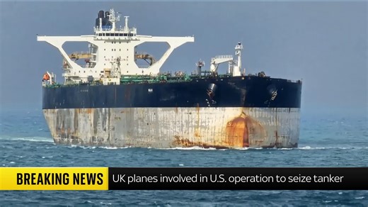 BREAKING: The Ministry of Defence has just confirmed that British troops provided support for the seizure of the Marinera, or Bella 1, today. Latest: https://trib.al/79yL7IG 📺 Sky 501 and YouTube | Sky News