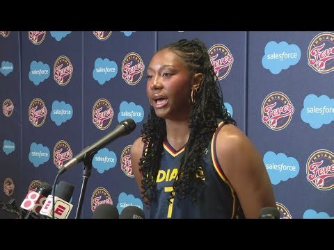 FULL INTERVIEW: Indiana Fever's Aliyah Boston discusses preparations for upcoming season