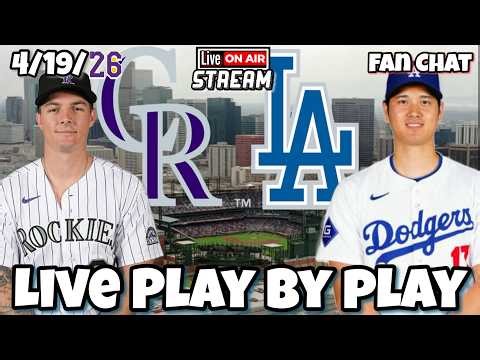 Los Angeles Dodgers vs Colorado Rockies MLB Live Stream