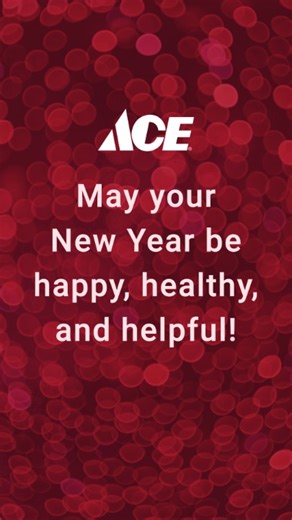 Here’s to wrapping up the year with full and grateful hearts—ready to make next year even more helpful, hopeful, and full of good energy. 🙌 | Ace Hardware
