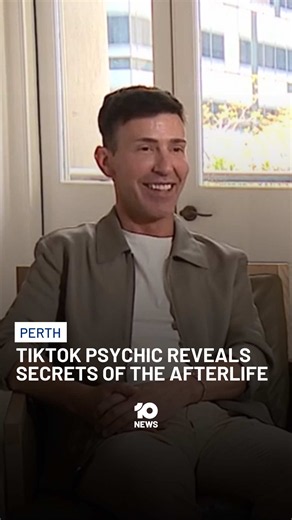 TikTok-famous psychic David the Medium has captivated hundreds of fans at a live show in Perth, promising an unforgettable experience. He sat down exclusively with 10 News to reveal how he claims to connect with the 'other side'. Tune in to 10 News via the link in bio for more.