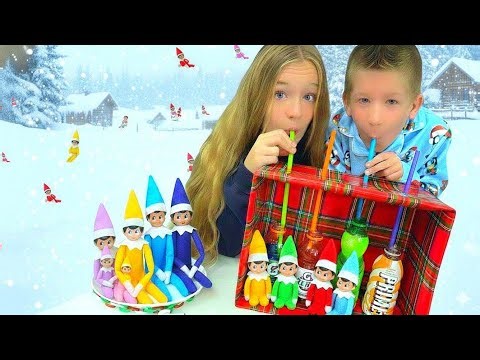 Elf on the Shelf Week 4!! We Touch Our Elves!