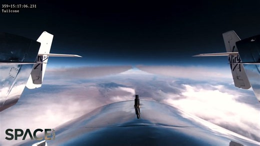 Relive Virgin Galactic's suborbital flight - see what it was like for the passengers
