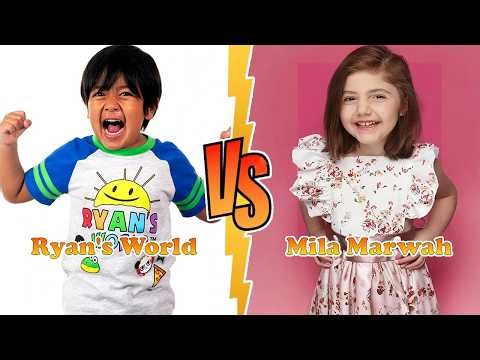 Ryan's World VS Mila Marwah (Anasala Family) Transformation ★ From Baby To 2026