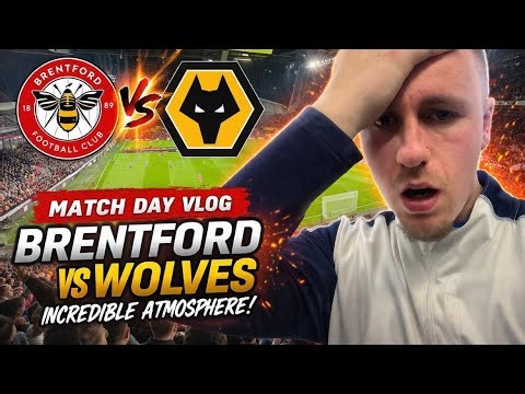 I WASN’T EXPECTING THIS… 😳 | Brentford vs Wolves Match Day Vlog