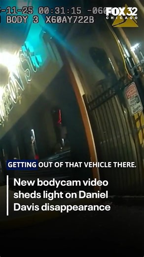 New body camera footage has been released in the disappearance of Daniel Davis. The 59-year-old man from Blue Island has been missing for more than a month, and the search for him continues. | Fox 32 Chicago