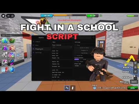 🔥 [FREE 2026] Fight In A School Script (NO KEY) Kill Aura, ESP, Aimbot + OP Features (PC & Mobile)