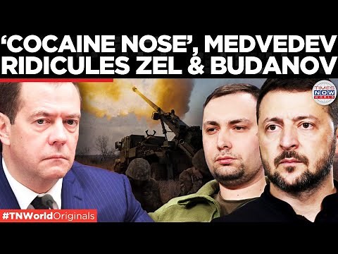 ‘BLOODTHIRSTY CLOWN’, Medvedev Humiliates ‘CLOWN Zelensky’ and New BOSS Budanov | Times Now World