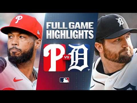 PHILLIES vs. TIGERS: Official Full Game Highlights (July 11) | 2026 MLB Season