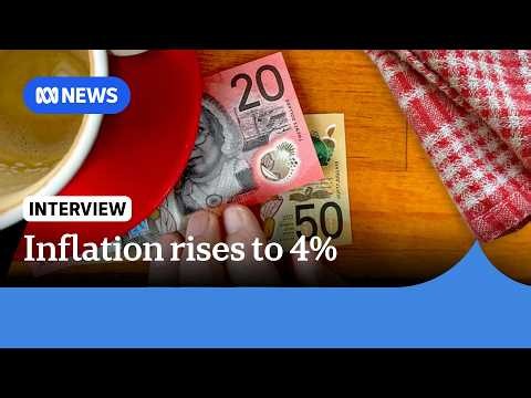 Australia's inflation rises to 4% driven by higher fuel prices | ABC NEWS