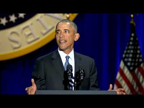 A Look Back at President Obama’s Farewell Address