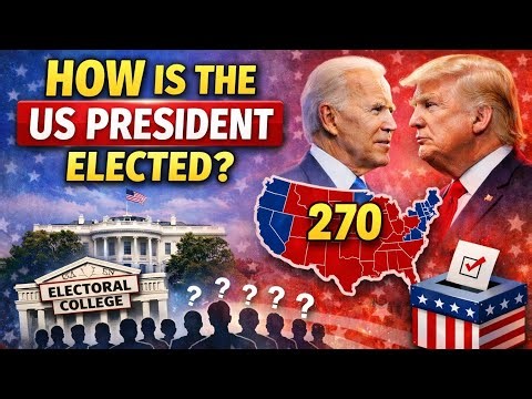 How the US President is Elected 🇺🇸 | Full Electoral College Explained 