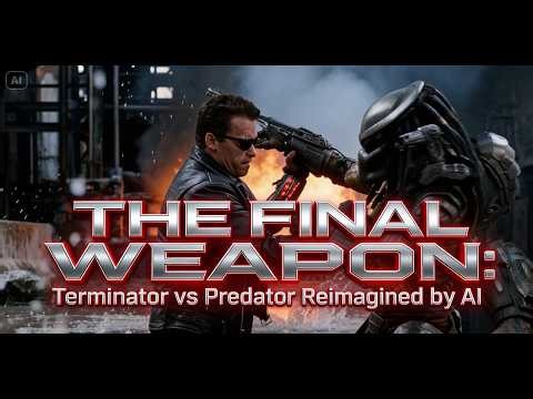 THE FINAL WEAPON: Terminator vs Predator Reimagined by AI