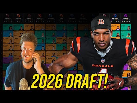 Updated 2026 Fantasy Football Mock Draft