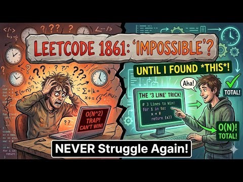 Rotate + Gravity 😳 | LeetCode 1861 Java (Visual Trick 💡)