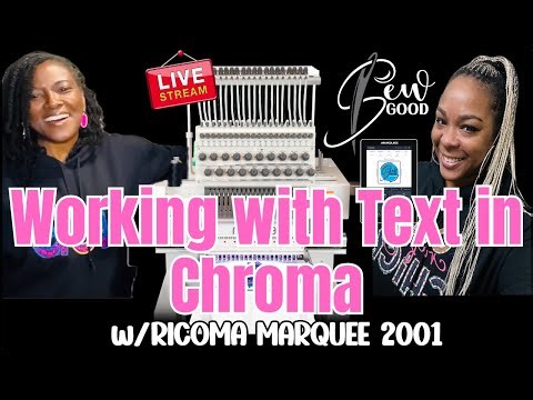 Working with Text/Fonts in Chroma