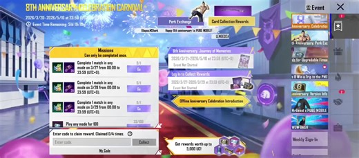 Free PUBG Mobile Rewards Code - Get Yours Now!