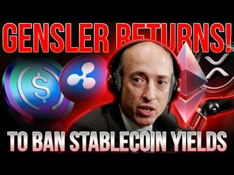 Gensler Returns To End Stablecoin Yields & Launch Podcast!!🚨