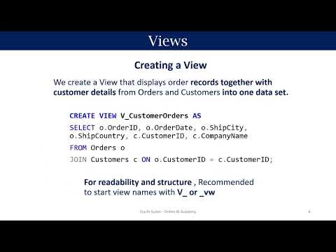 SQL Views Explained | Simplifying Data Access