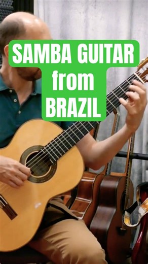 SAMBA GUITAR from BRAZIL. #guitar #brazilianmusic #guitarmusic #sambamusic