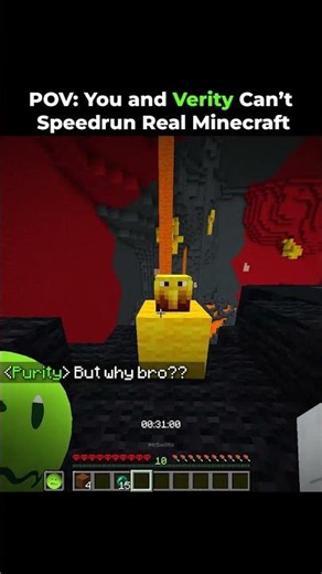 POV: You & Verity Can't Speedrun Minecraft..