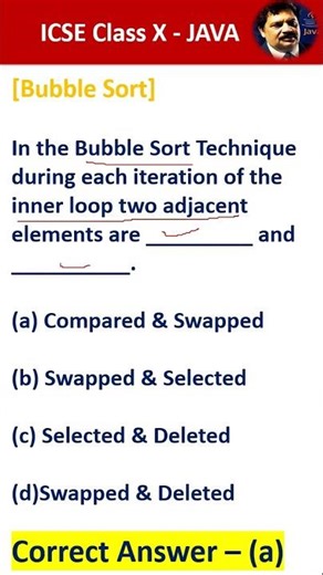 One MCQ Daily ICSE JAVA Class IX, X ICSE Computer#javaicse #icsecomputer, #javaoutput