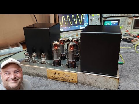 Tube Lab 25W class A Triode Amplifier 1991 Werner DIY project