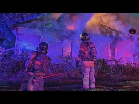 Fire destroys Miami home, propane tanks cause loud booms