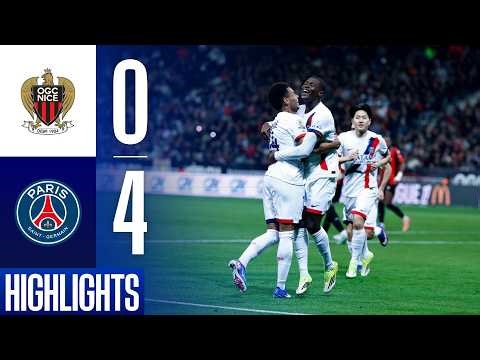 4 BUTS et 3 POINTS avant la trêve face à Nice ! 👏