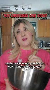 90s Christmas Love Story ❤️#90snostalgia #romcom #charactercomedy #whenharrymetsally