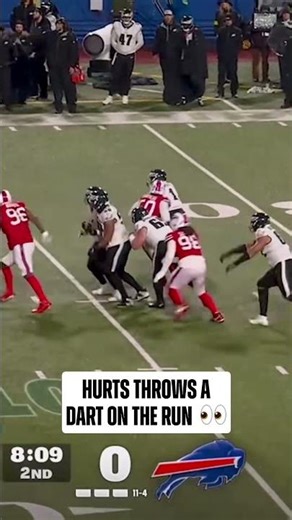 perfect placement from Jalen Hurts 😮‍💨