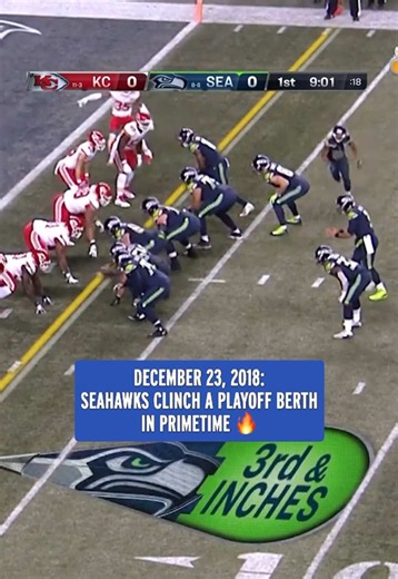 Bouncing back from an 0-2 start, this five-touchdown game from the 2018 Seahawks punched a ticket to the NFC Wild Card. 💪 📺 Chiefs at Seahawks: Sunday 7 p.m. ET on NBC & Peacock