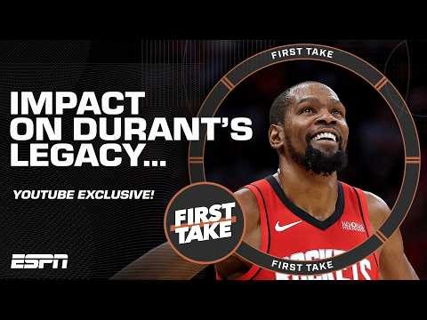 Stephen A. says it's Kevin Durant's fault he is UNDERAPPRECIATED⁉️ | First Take YouTube Exclusive