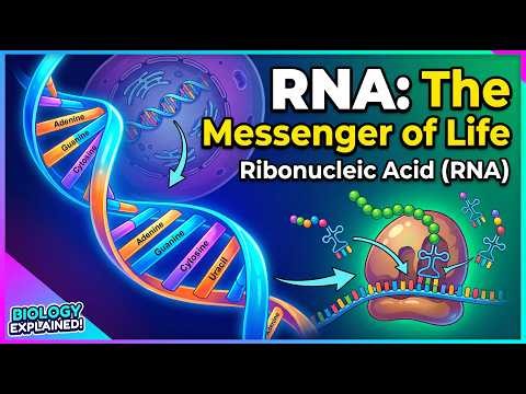 Ribonucleic Acid (RNA) I RNA The Messenger of Life I #rna 3D Animation