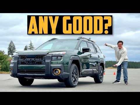 My First Subaru Press Car Drive in 12 Years: 2026 Outback Wilderness On & Off-Road Review!