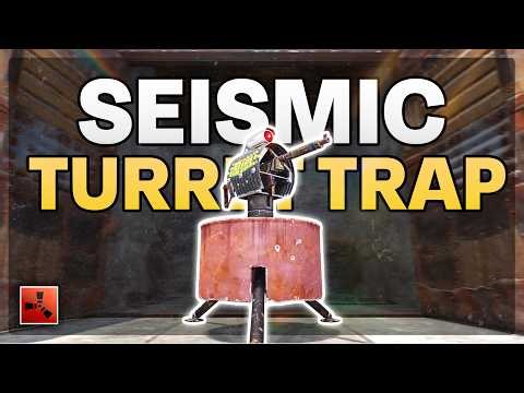 Rust Seismic Sensor Auto Turret That Catches Raiders Off Guard