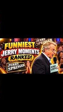 🔥 FUNNIEST JERRY SPRINGER MOMENTS EVER! 😂 | Ranked #jerryspringershow #viral #blowup