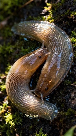 "Ever seen this behavior in slugs? 🤔