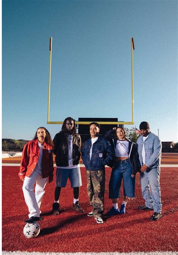 Trading touchdowns for goals, it’s America’s chance to host the beautiful game and our chance to show the world it’s our turf, our time, and we’ll be doing it our way. The Levi's® U.S. Soccer Collection is available now on levi.com