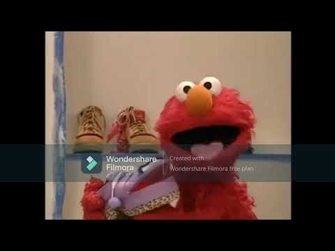 Elmo's World Shoes Interview Double High Pitch #elmosworld #elmo #sesamestreet