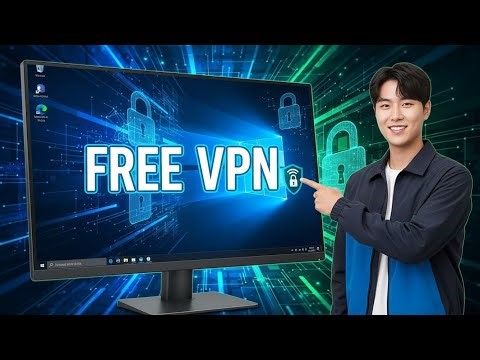 How to Setup FREE VPN on Windows 11 (2025) – No Software Needed!