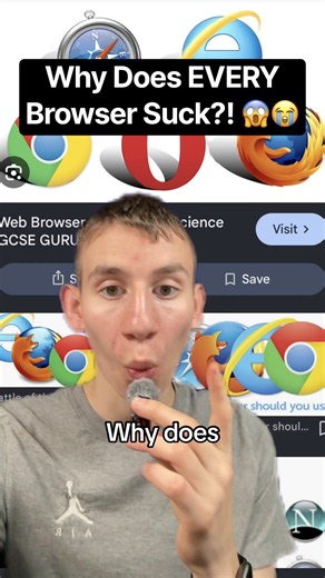 WHY DOES EVERY BROWSER SUCK… #chrome #browser #techtok