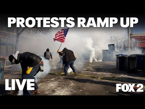 Protests in Minneapolis after fatal ICE shooting