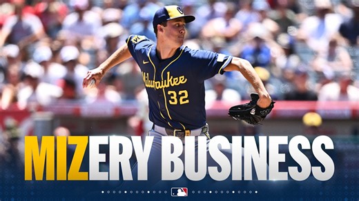 Jacob Misiorowski strikes out 10 against the Angels! 😤 (10th game with DOUBLE-DIGIT Ks in 2026 💪)