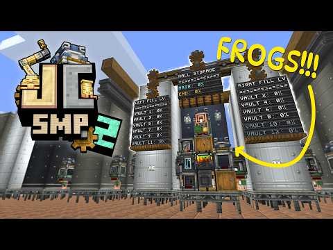 Just Create SMP S2 EP11 The Ultimate Create Mod Storage System with Frogports