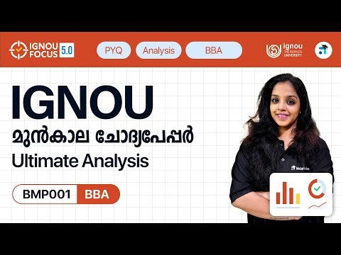BMP 001 Business Research | BBA | IGNOU PYQ Analysis | Kerala's No.1 IGNOU Coaching Platform #ignou