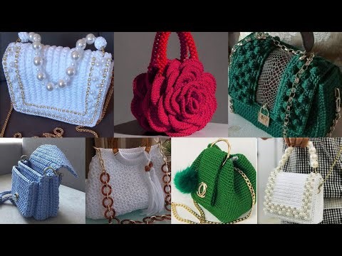 🌸 Trendy Texture | Elegant Crochet Purse Ideas