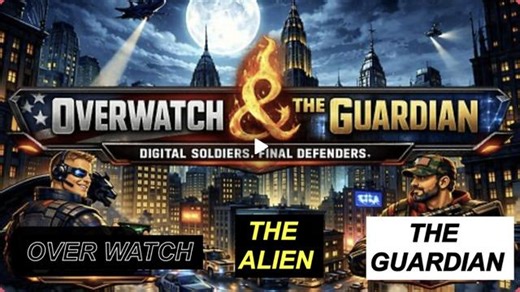THE ALIEN W/ Overwatch & The Guardian | Time Traveler Wars. WHO IS JOHN GALT?