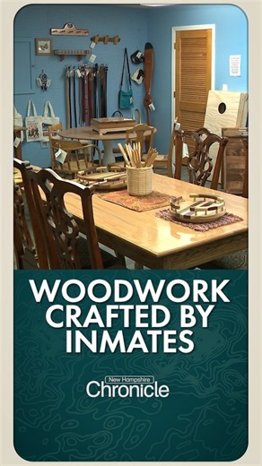 NH Chronicle: Woodwork crafted behind prison walls, sold to the public