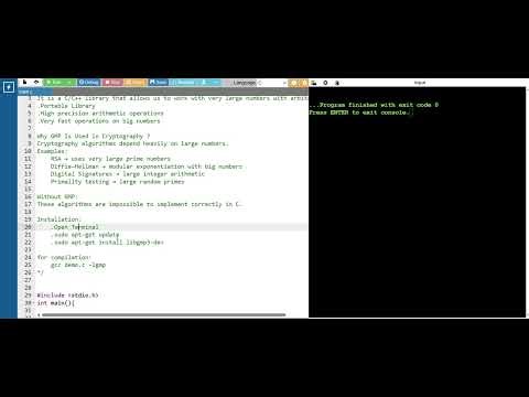 GMP Library Basics in C | mpz_t, gmp_scanf & gmp_printf Explained